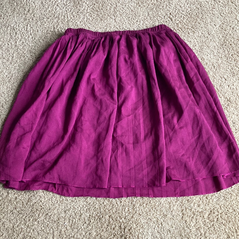 Purple skirt